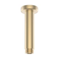 LAUFEN SHOWER PROGRAMME Sprchové rameno stropné 100 mm, s kruhovou ružicou, pre kruhovú hlavovú sprchu s dažďovým efektom, PVD svetlo zlatá matná 462, HF960098462001