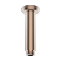 LAUFEN SHOWER PROGRAMME Sprchové rameno stropné 100 mm, s kruhovou ružicou, pre kruhovú hlavovú sprchu s dažďovým efektom, PVD Zlatoružová 465, HF960098465001