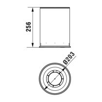 LAUFEN NIXIE Odpadkový kôš (5 l), Čierna matná 450, H3821524500001