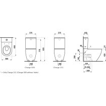 LAUFEN LAUFEN PRO, WC kombi, Biela LCC 400, 650x360 mm, H8259524000001