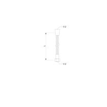 LAUFEN SHOWER PROGRAMME Kovová sprchové hadica, 1/2" dĺžka: 2 000 mm, Chróm 100, HF105656100000