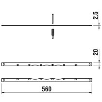 LAUFEN Simibox montážna pomôcka pre 1-bodové teleso, HF529045941000