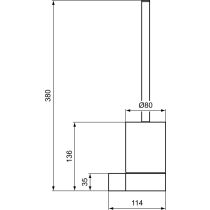 JADO GLANCE WC kefa, H2086AA