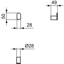 CONCA Háčik  na ručník, T4507AA