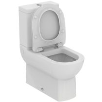 EUROVIT WC kombi kompletný, misa, nádrž, sedadlo, rovný odpad,  T443501