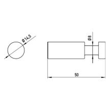 EMCO Eposa Háčik 5 cm, 087500100