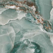 Onyx Turquoise Pulido 120x120 cm