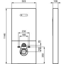 PROSYS Samostatný sanitárny panel NEOX, R0144A6