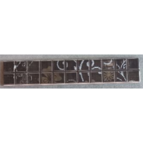 Platinum Black Cenefa 7,5X41,6 cm