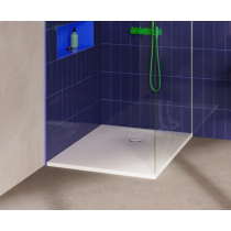 BetteUltra Space sprchová vanička z glazovanej titánovej ocele 900x900x30 mm, Biela, 4011-000T1