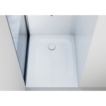 BetteUltra Space sprchová vanička z glazovanej titánovej ocele 900x900x30 mm, Biela, 4011-000T1