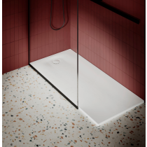 BetteUltra Space sprchová vanička z glazovanej titánovej ocele 900x900x30 mm, Biela, 4011-000T1