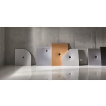 BetteFloor Side sprchová vanička z glazovanej titánovej ocele 1200x900x30 mm, Biela, 3380-000T1