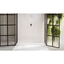 BetteFloor Side sprchová vanička z glazovanej titánovej ocele 1200x900x30 mm, Biela, 3380-000T1