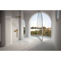 BetteAir sprchová vanička z glazovanej titánovej ocele 900x900x10 mm, Biela, 7350-000T2