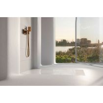 BetteAir sprchová vanička z glazovanej titánovej ocele 900x900x10 mm, Biela, 7350-000T2