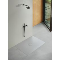 BetteAir sprchová vanička z glazovanej titánovej ocele 900x900x10 mm, Biela, 7350-000T2