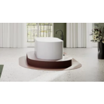 BetteLux Oval Silhouette voľne stojaca vaňa z glazovanej titánovej ocele 1800x800x575 mm, Biela, 3466-000CFXXS