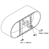 BetteLux Oval Silhouette voľne stojaca vaňa z glazovanej titánovej ocele 1800x800x575 mm, Biela, 3466-000CFXXS