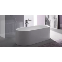 BetteLux Oval Silhouette voľne stojaca vaňa z glazovanej titánovej ocele s povrchovou úpravou GlazePlus 1800x800x575 mm, Biela, 3466-000CFXXS,PLUS