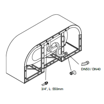 BetteLux Oval I Silhouette voľne stojaca vaňa k stene z glazovanej titánovej ocele s povrchovou úpravou GlazePlus 1800x850x575 mm, Biela, 3416-000CWVVS,PLUS