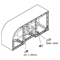 BetteLux Oval V Silhouette voľne stojaca vaňa k stene z glazovanej titánovej ocele 1850x850x575 mm, Biela, 3436-000CELVS