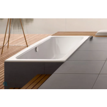 BetteOne vaňa z glazovanej titánovej ocele 1800x800x420 mm, Biela, 3313-000