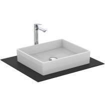 I.LIFE B Umývadlo na dosku 50x42 cm, bez otvoru pre batériu a bez prepadu, T573801