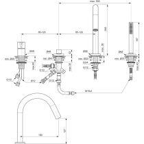JOY Vaňová 4-otvorová batéria, BC789AA