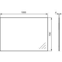 Connect zrkadlo 100x70 cm, E6535BH