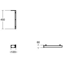 ADAPTO Podporná konštrukcie pre policu, U842867