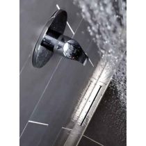 HL053S/100 In/Floor sprchový  odtokový žľab z nerez. ocele Standard matný povrch, HL053S/100