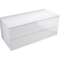 ELYT L Skrinka s hornou doskou 120x50x50 cm, dvojzásuvka 3/4 výsuv, TI0806ZZ