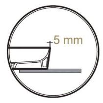VARIANT Umývadlo zápustné kruhové ø36 cm, VARDI13600AWHA