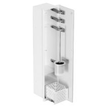 KOŠÍK Vysuvný pre vstavené WC moduly, Biely, KWWC.LWH