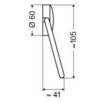 EMCO Rondo kruh na uterák, prevedenie chróm, 505500100