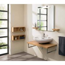 WASHPOINT Postranné poličky k zrkadlu 4x20 cm, R5913