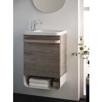 TONIC II Skrinka pod umývadielko 45 cm - ľavé prevedenie, R4318FE vrátane chrómového madla R4356AA