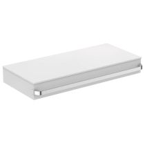 TONIC II Nábytková konzola 100 cm, R4312FF 2 ks + TONIC II Vrchná doska, R4323FF + TONIC II Doska sklo, R4336SA + TONIC II Madlo, R4360WG