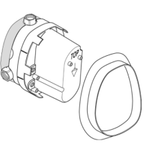 Moments sprchová termostatická batéria podomietková, A3918AA