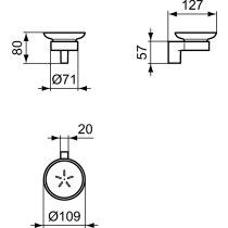 CONNECT Držiak na mydlo, A9155AA