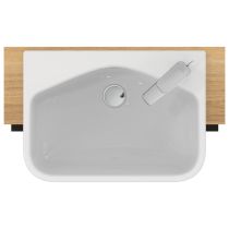 I.LIFE S  Umývadlo polozápustné 50x36 cm, T458801