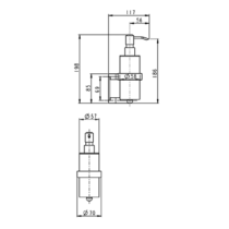 JADO IQ Dávkovač so závesným držiakom, H2004AA