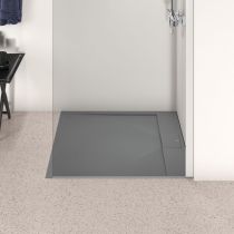 I.LIFE ULTRA FLAT S 90x90 cm Sprchová vanička Betónovo sivá, T5227FS