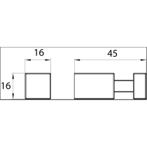 CUE Háčik 3,5 cm, CUE04