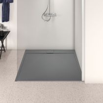 I.LIFE ULTRA FLAT S 120x120 cm Sprchová vanička Betónovo sivá, T5242FS
