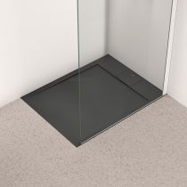 I.LIFE ULTRA FLAT S 90x70 cm Sprchová vanička Čierna, T5237FV