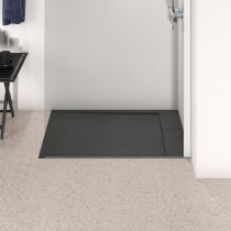 I.LIFE ULTRA FLAT S 100x70 cm Sprchová vanička Čierna, T5240FV