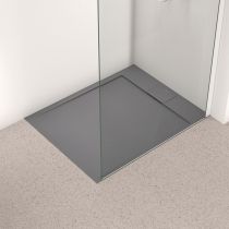 I.LIFE ULTRA FLAT S 100x80 cm Sprchová vanička Betónovo sivá, T5223FS