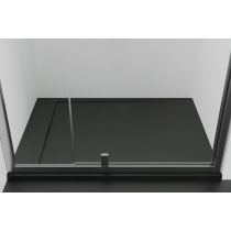 I.LIFE ULTRA FLAT S 120x80 cm Sprchová vanička Čierna, T5220FV